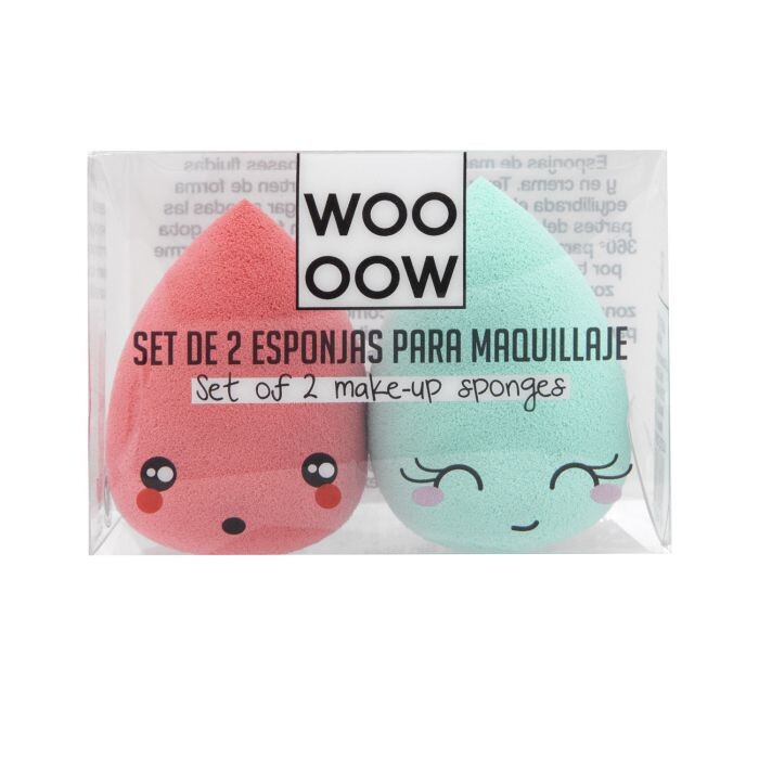 

Набор косметики Set 2 Esponjas para Maquillaje Woo Oow, 2 unidades