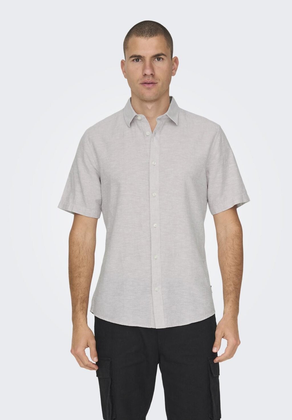 

Рубашка ONSCAIDEN SS SOLID Only & Sons, сирень