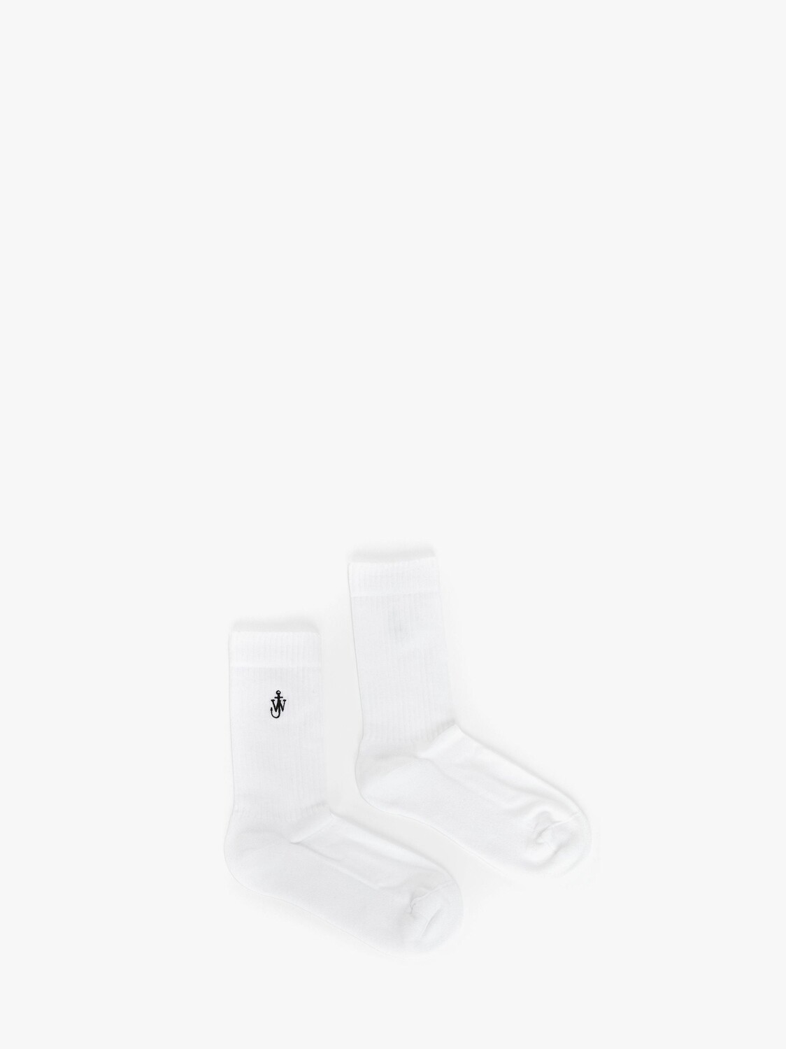 

Короткие носки с вышивкой JW Anderson, белый