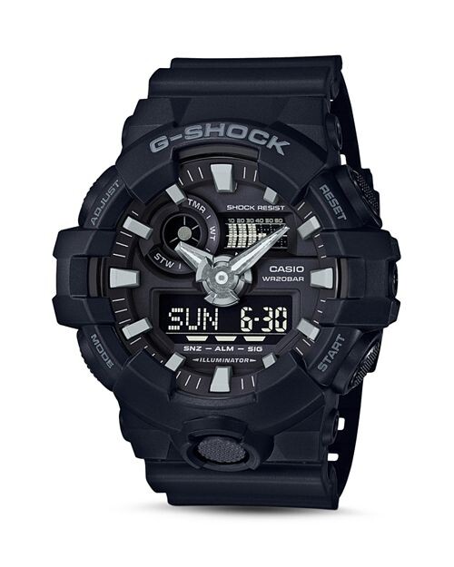 

Часы с передней кнопкой, 51,2 мм G-Shock, цвет Black