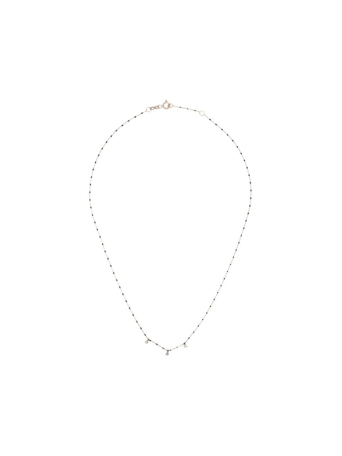 

Золотое колье с бриллиантами Gigi Clozeau, золотой
