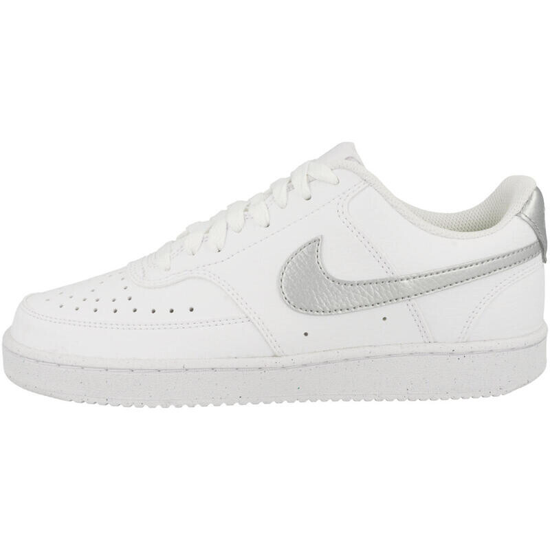 

Низкие кроссовки Court Vision Low Next Nature женщины NIKE, цвет weiss