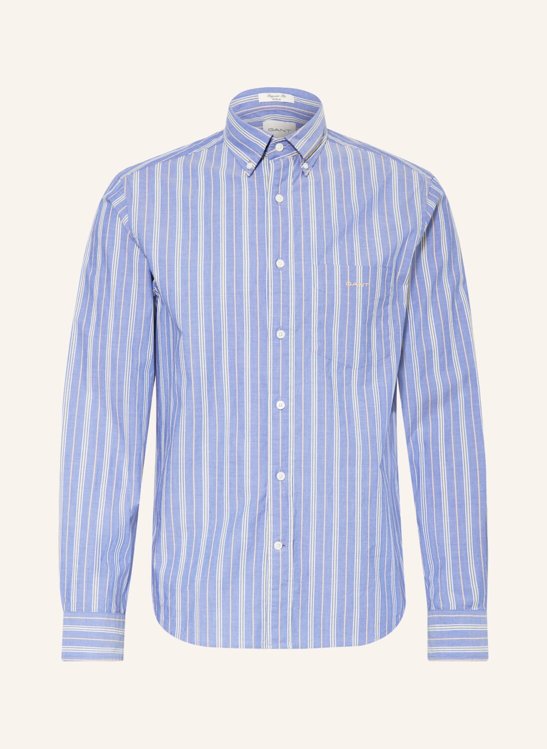 

Рубашка GANT Regular Fit, синий