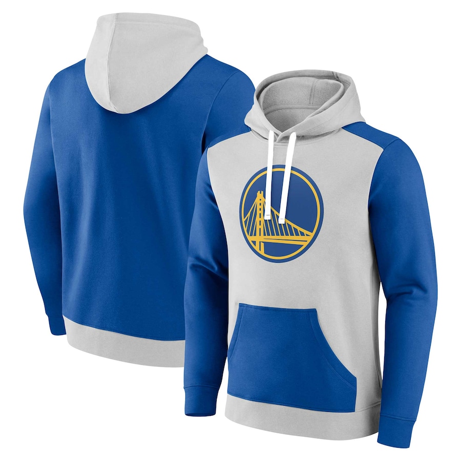 

Пуловер с капюшоном Fanatics Branded Golden State Warriors, серый