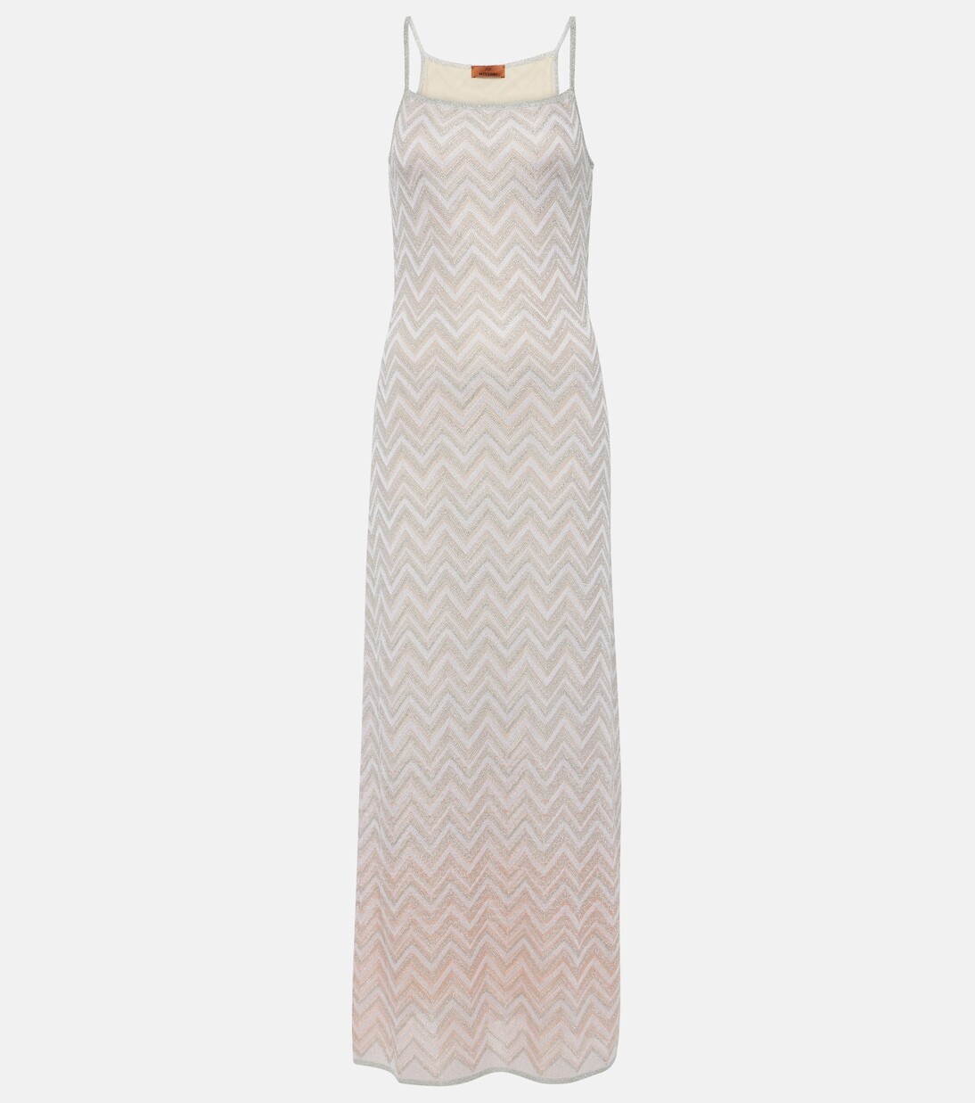 

Платье макси с зигзагом Missoni, мультиколор