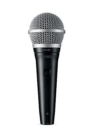 вокальный микрофон shure pga48 vocal microphone w xlr xlr cable Динамический вокальный микрофон Shure PGA48-XLR