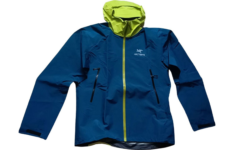 

Arcteryx Мужская уличная куртка, цвет Blue and yellow color-blocking/Forcefield/Sprint