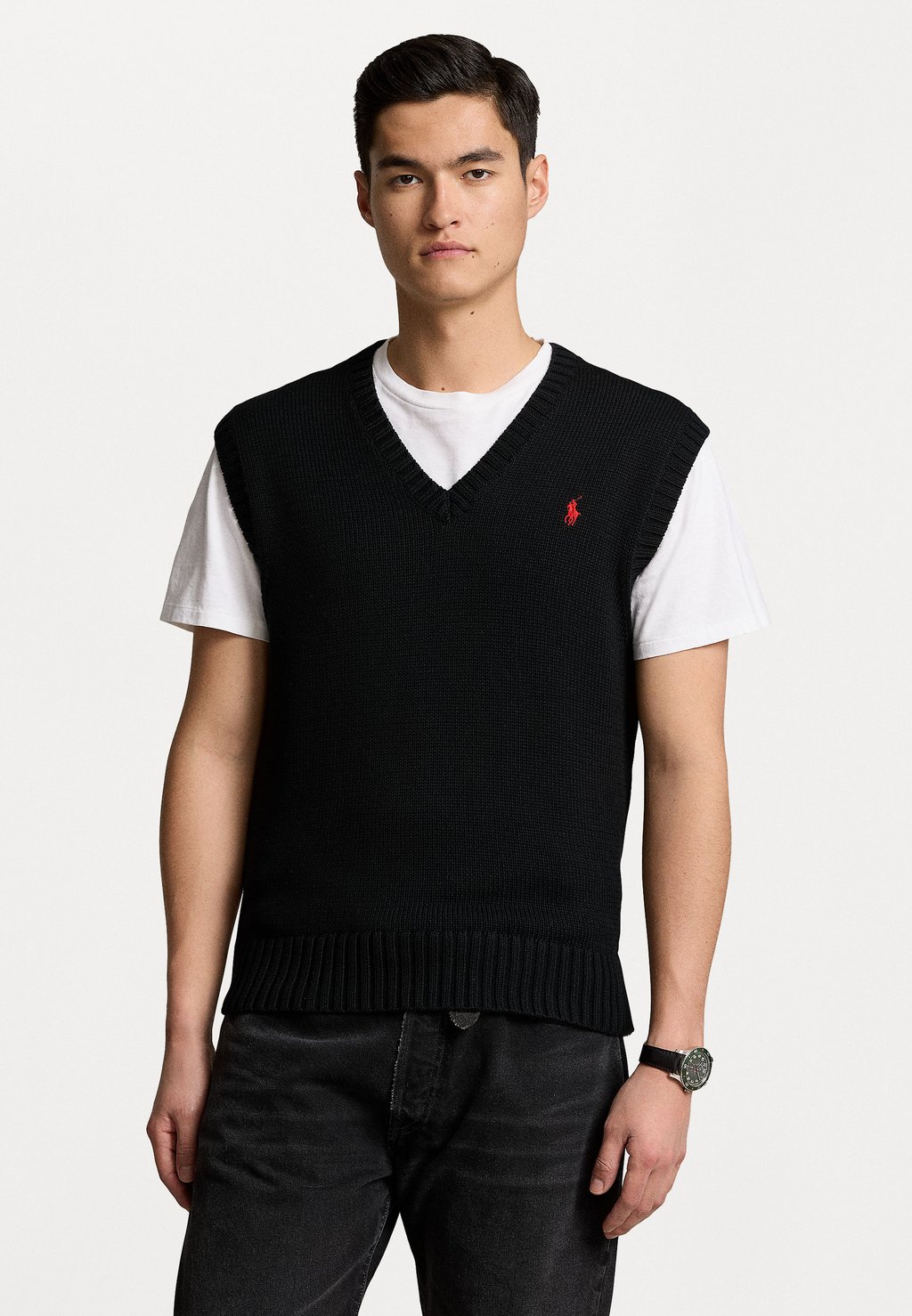 

Джемпер Sleeveless Vest Polo Ralph Lauren, черный