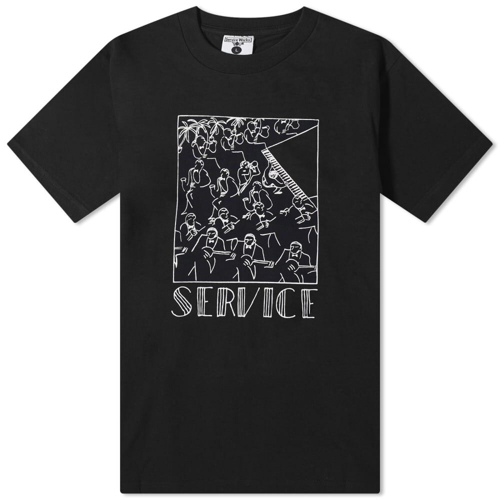 

Футболка Service Works Bebop, черный