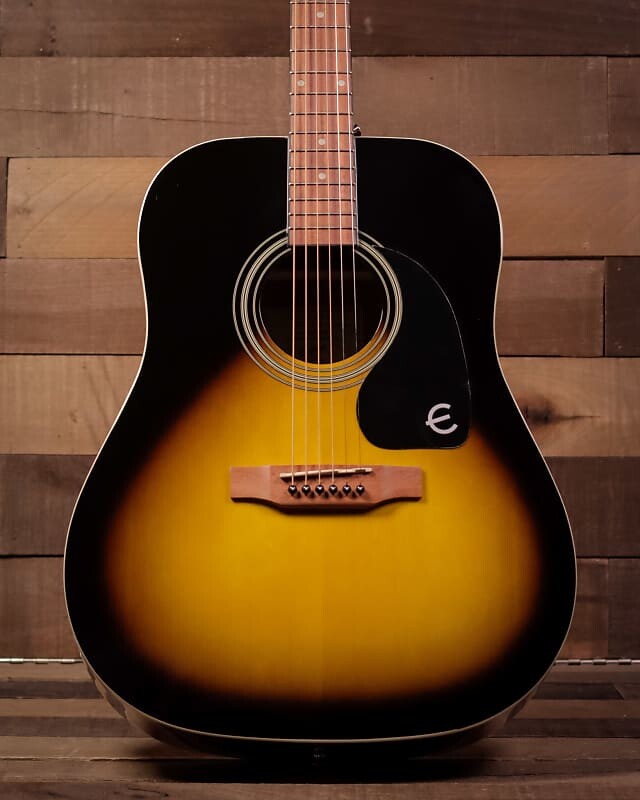 

Акустическая гитара Epiphone DR-100 Acoustic Guitar, Vintage Sunburst