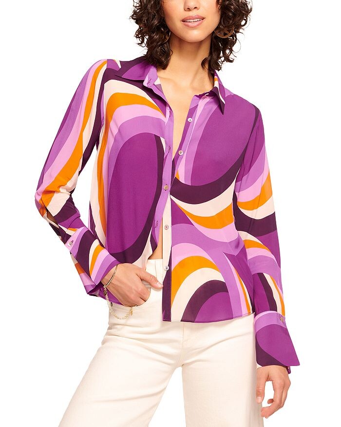 

Блузка Ramy Brook Louella, фиолетовый
