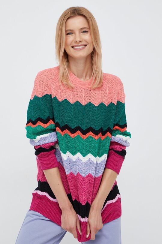 

Свитер из смесовой шерсти PS Paul Smith, мультиколор