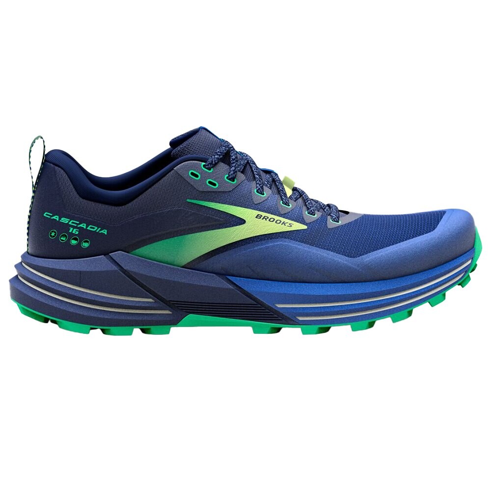 

Кроссовки Brooks Cascadia 16 Trail, синий