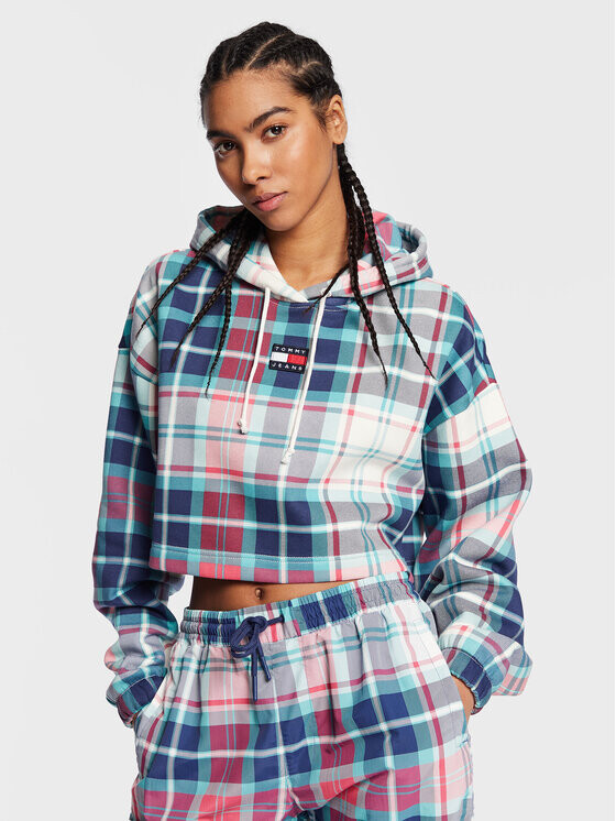 

Толстовка свободного кроя Tommy Jeans, синий