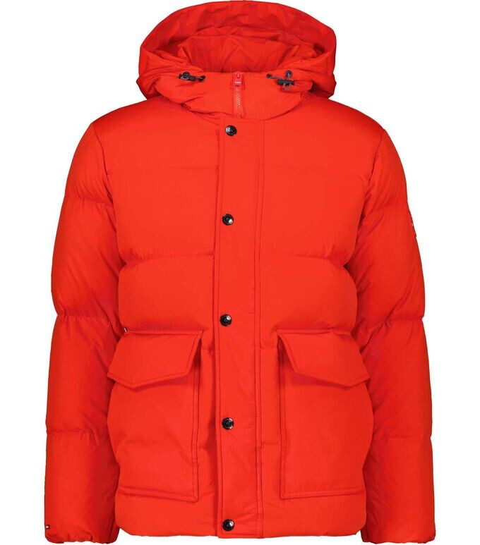 

Пуховик Tommy Hilfiger, красный