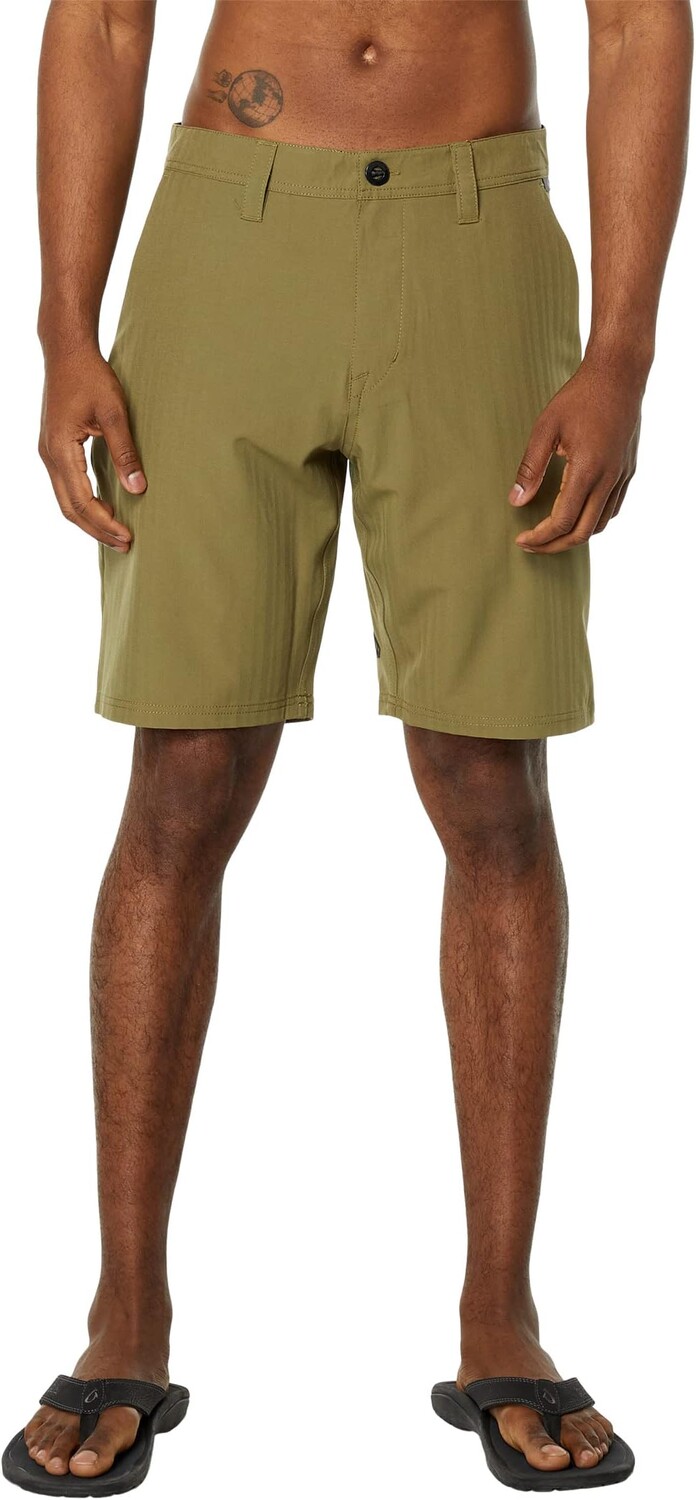 

Гибридные шорты Frickin Cross Shred Slub 20 дюймов Volcom, цвет Old Mill