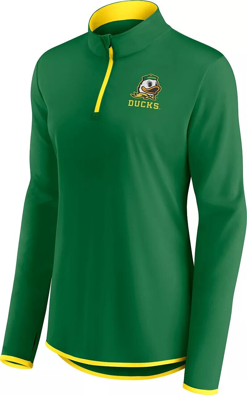 

Женские кроссовки NCAA Oregon Ducks, зеленые легкие, с молнией на четверть