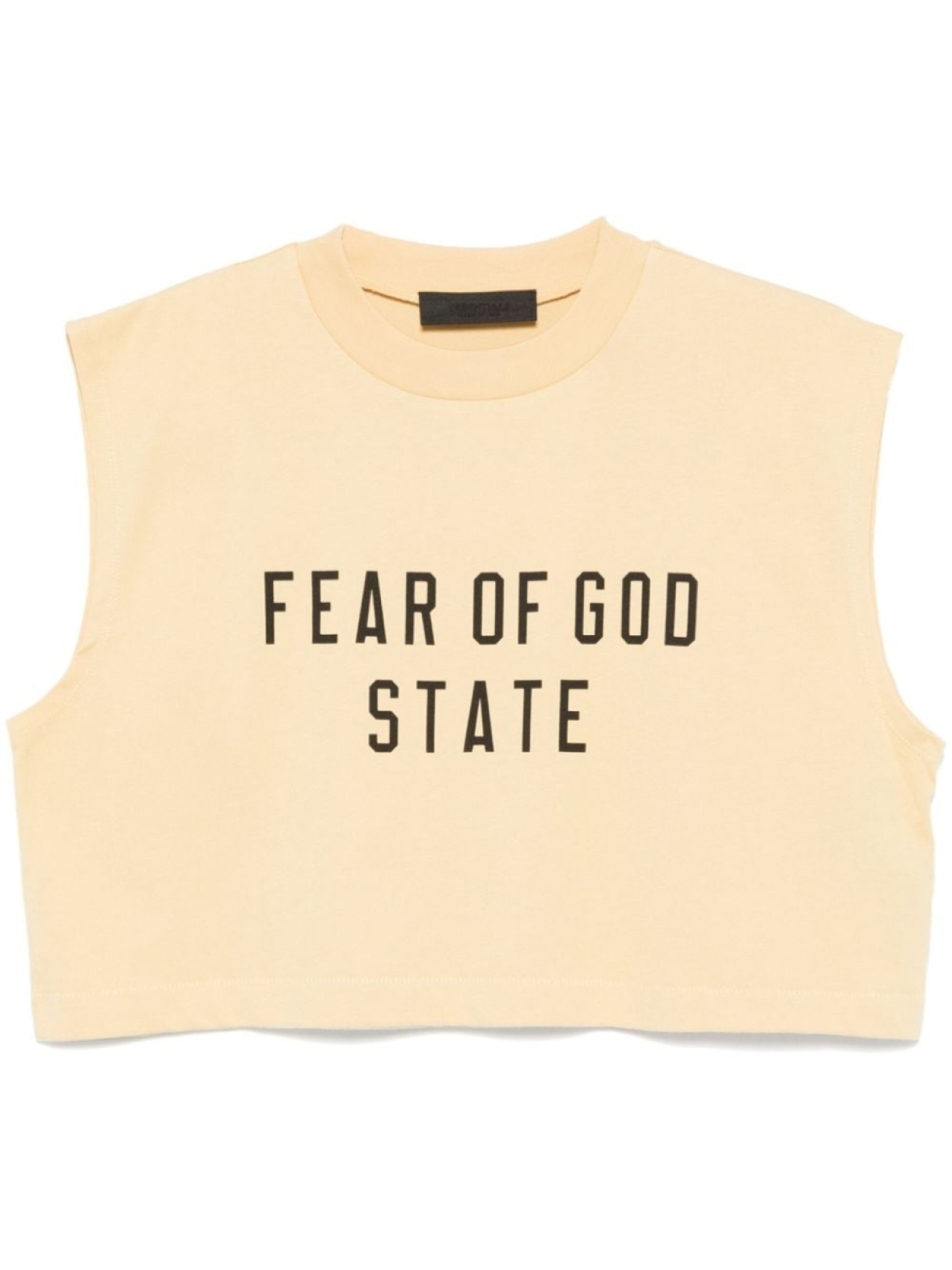 

FEAR OF GOD ESSENTIALS футболка с логотипом, желтый