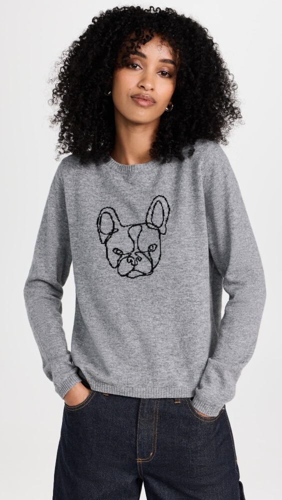 

Свитер Jumper 1234 Frenchie Crew Cashmere