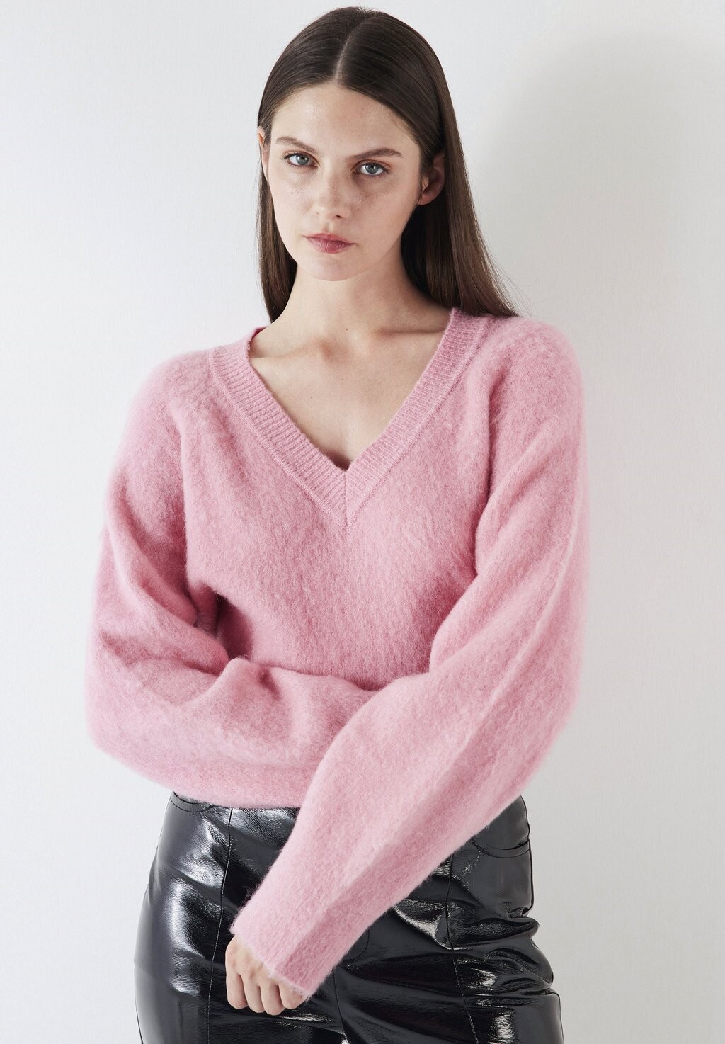

Свитер V-Neck Basic Ipekyol, розовый