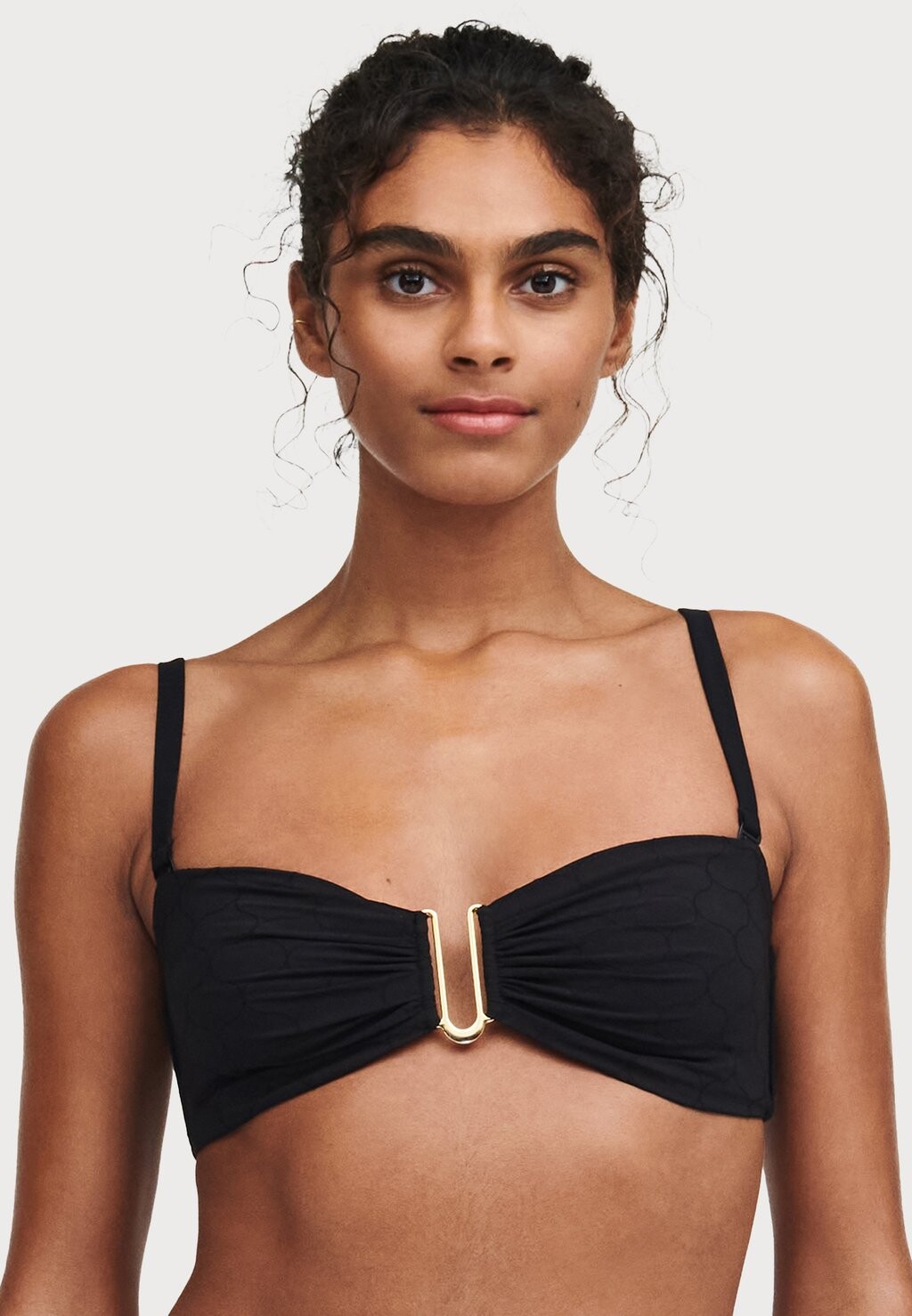 

Верх бикини GLOW WIREFREE BANDEAU BRA Chantelle, черный