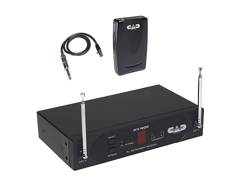 

Микрофонная система CAD CAD Audio WX1210GTR StagePass Wireless Guitar Microphone System