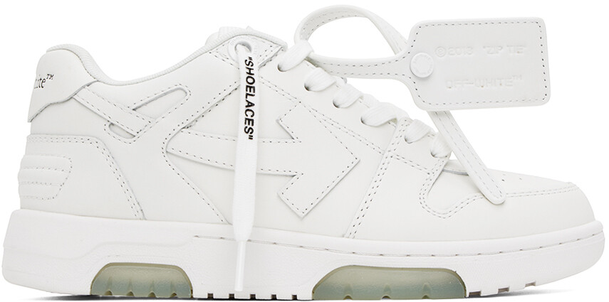 

Off-White Белые кроссовки Out Office, Белый