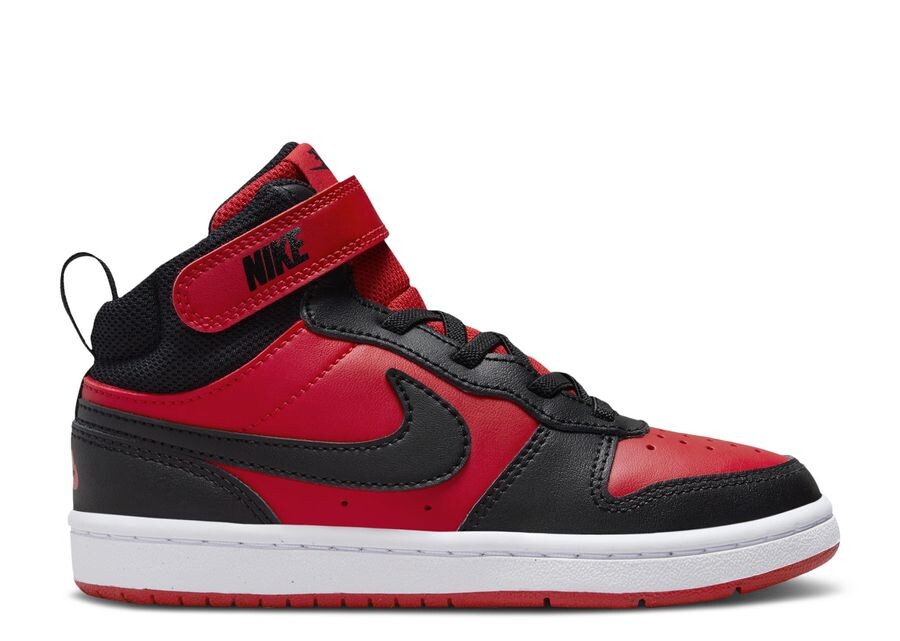

Кроссовки Nike Court Borough Mid Ps 'Black University Red', красный