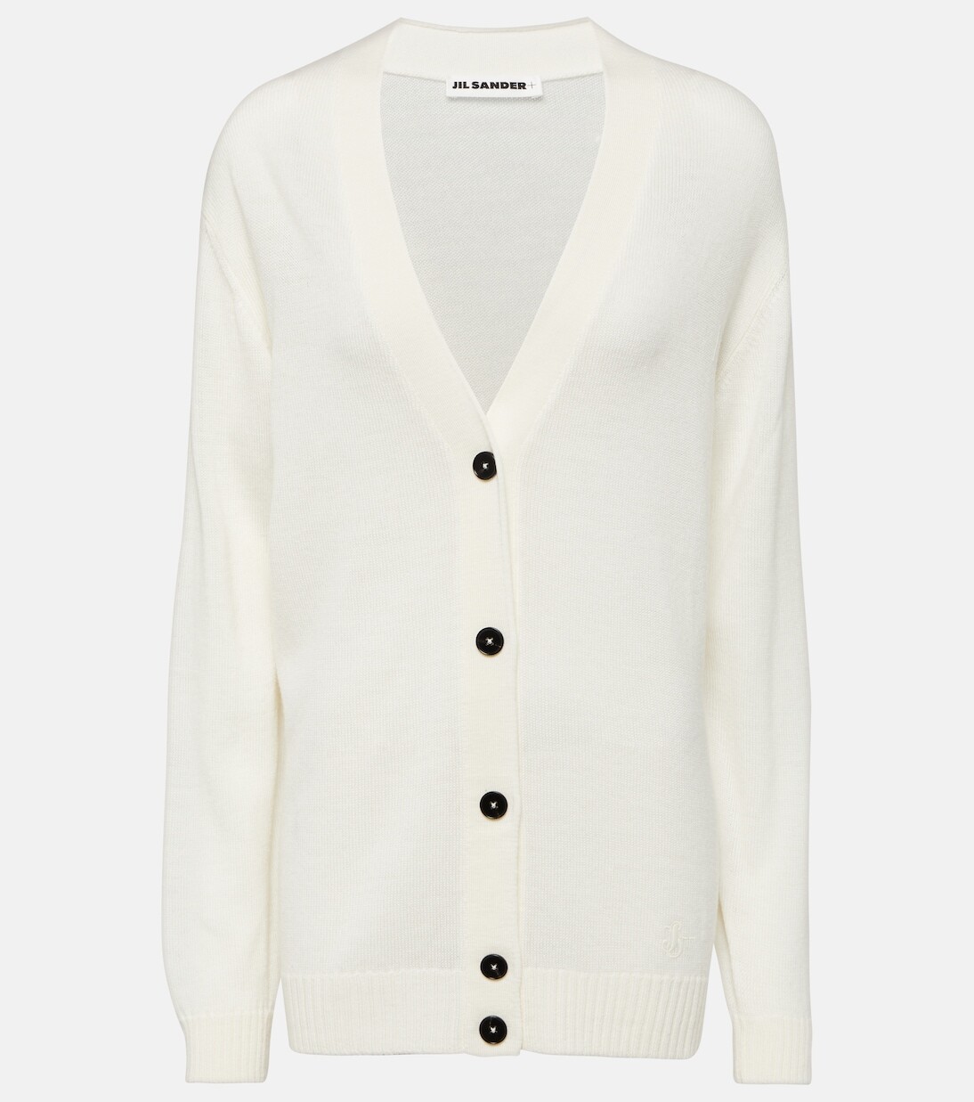 

Шерстяной кардиган Jil Sander, нейтральный