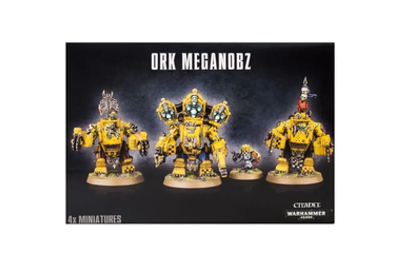 

Миниатюра Warhammer 40K: Ork Meganobz
