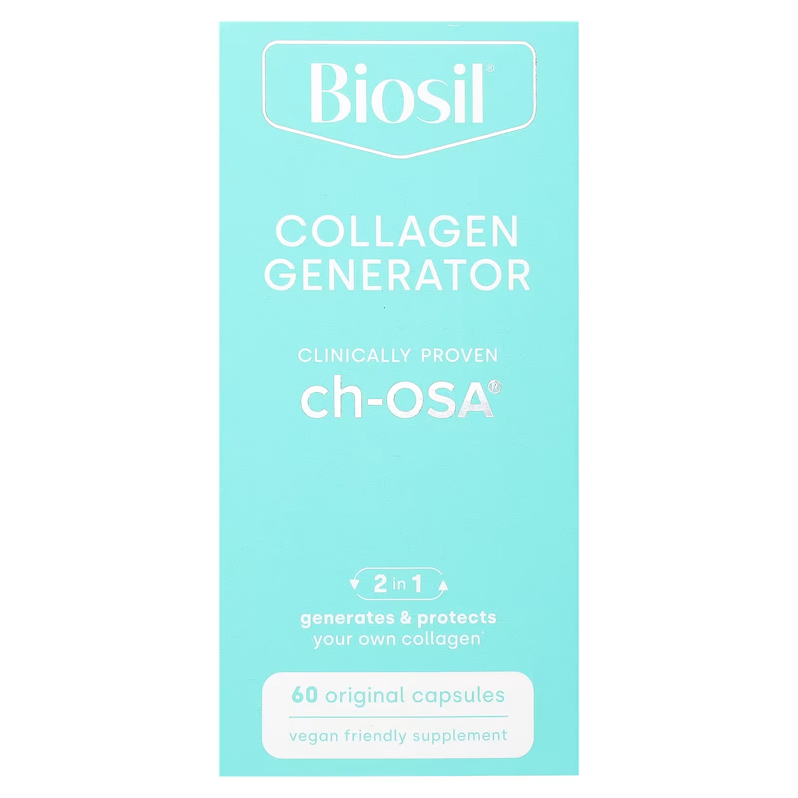 цена BioSil Collagen Generator 60 оригинальных капсул