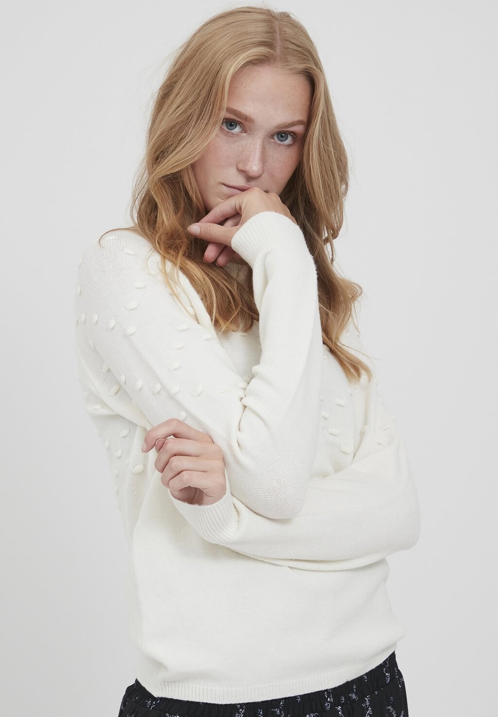 

Джерси-точка b.young BYNONINA DOT JUMPER, цвет off white