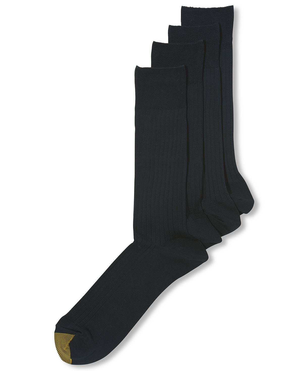 Комплект из четырех мужских носков плоской вязки Gold Toe zigon coffee table 3 lü gold metal toe ephesus gold