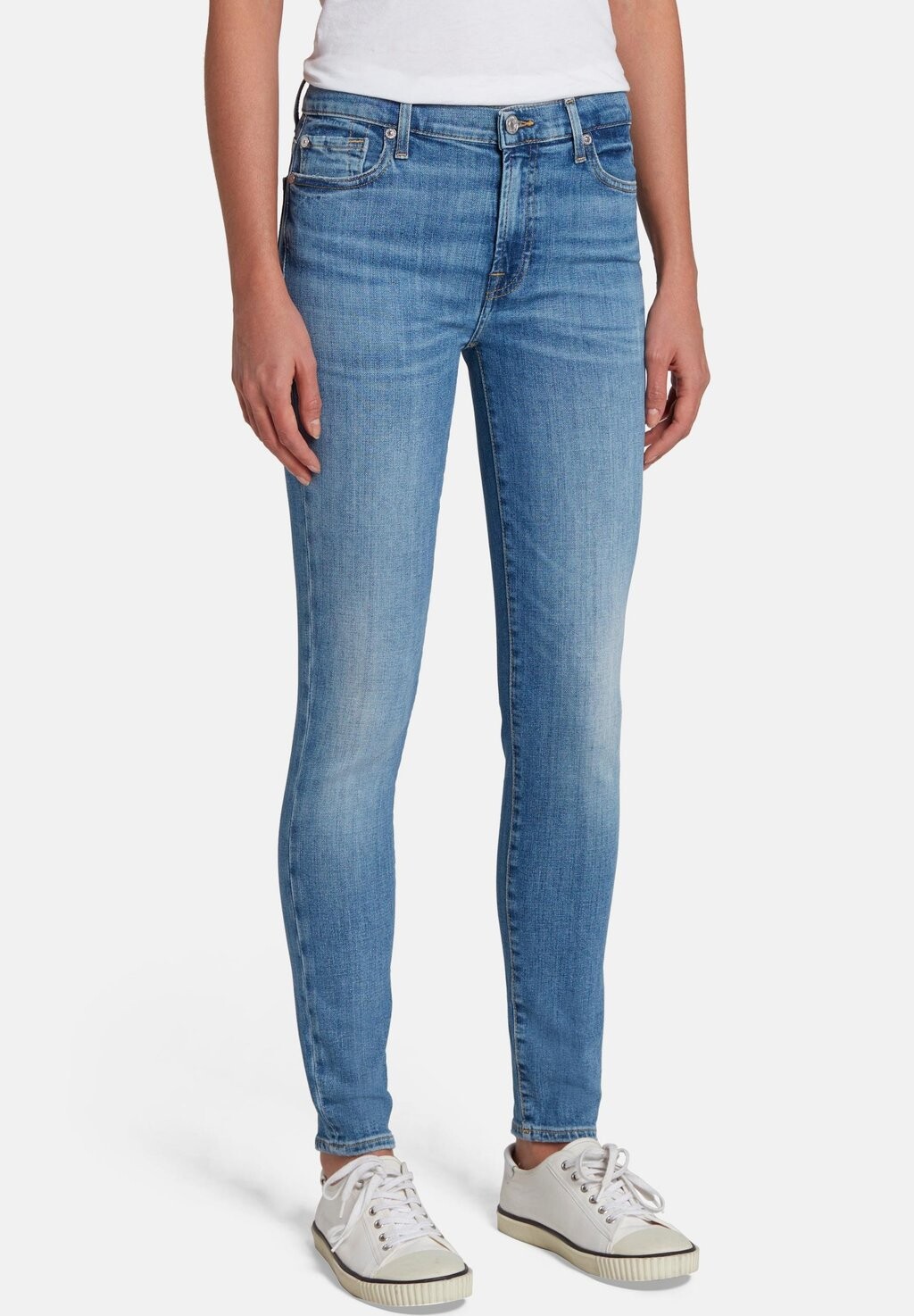 

Джинсы Skinny Fit 7 for all mankind, синий