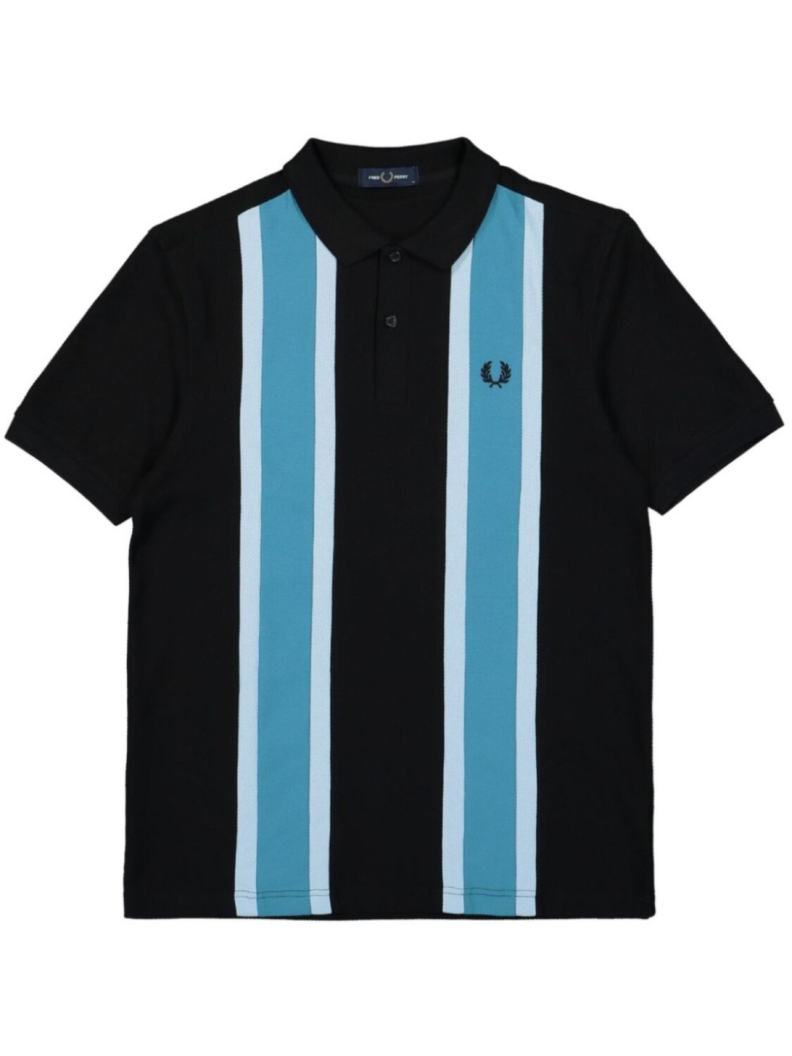 

Fred Perry сетчатая рубашка поло свободного кроя, черный