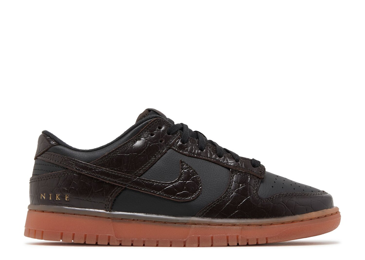 

Кроссовки Nike Dunk Low Se 'Chocolate Croc', черный