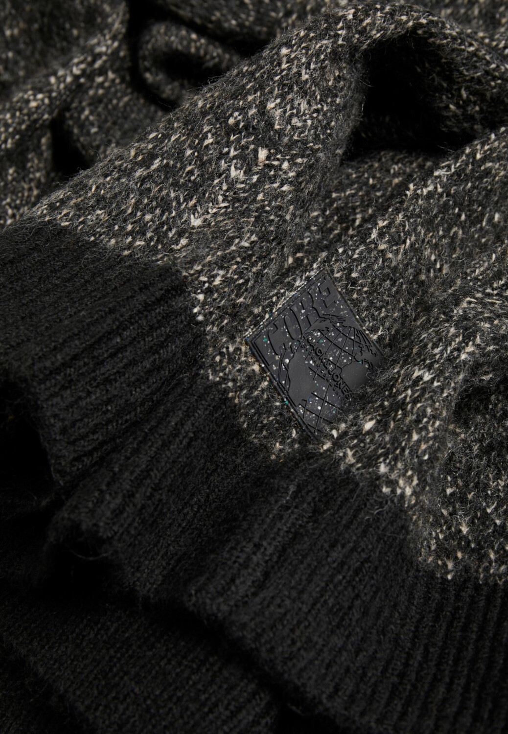 

Пуловер Jack & Jones 'Space Knit', черный