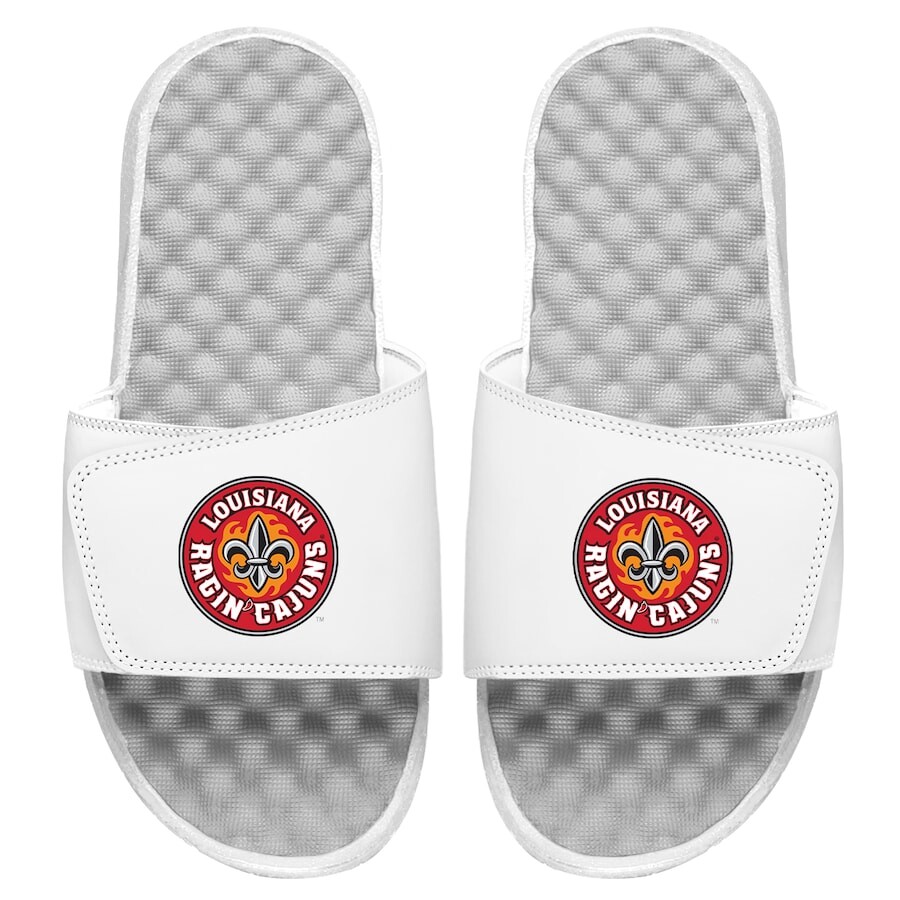 

Шлепанцы ISlide Louisiana Ragin Cajuns, белый