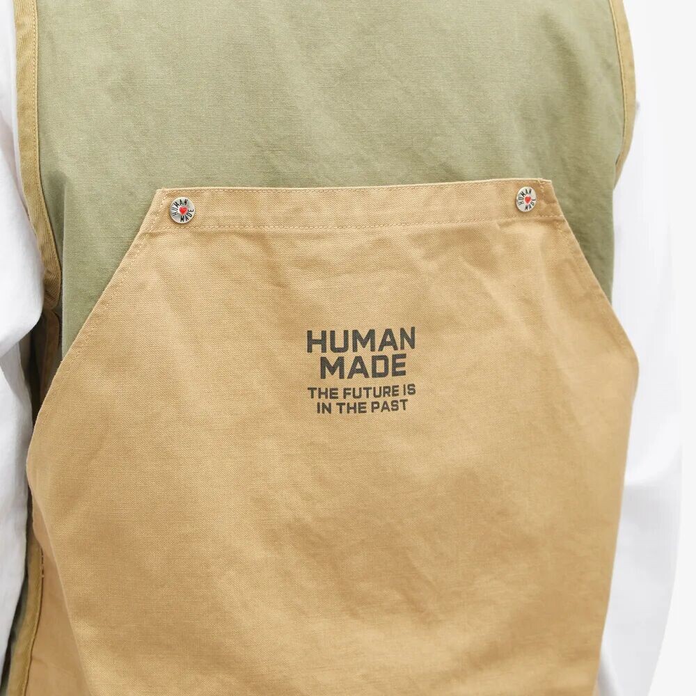 

Human Made Охотничий жилет, зеленый