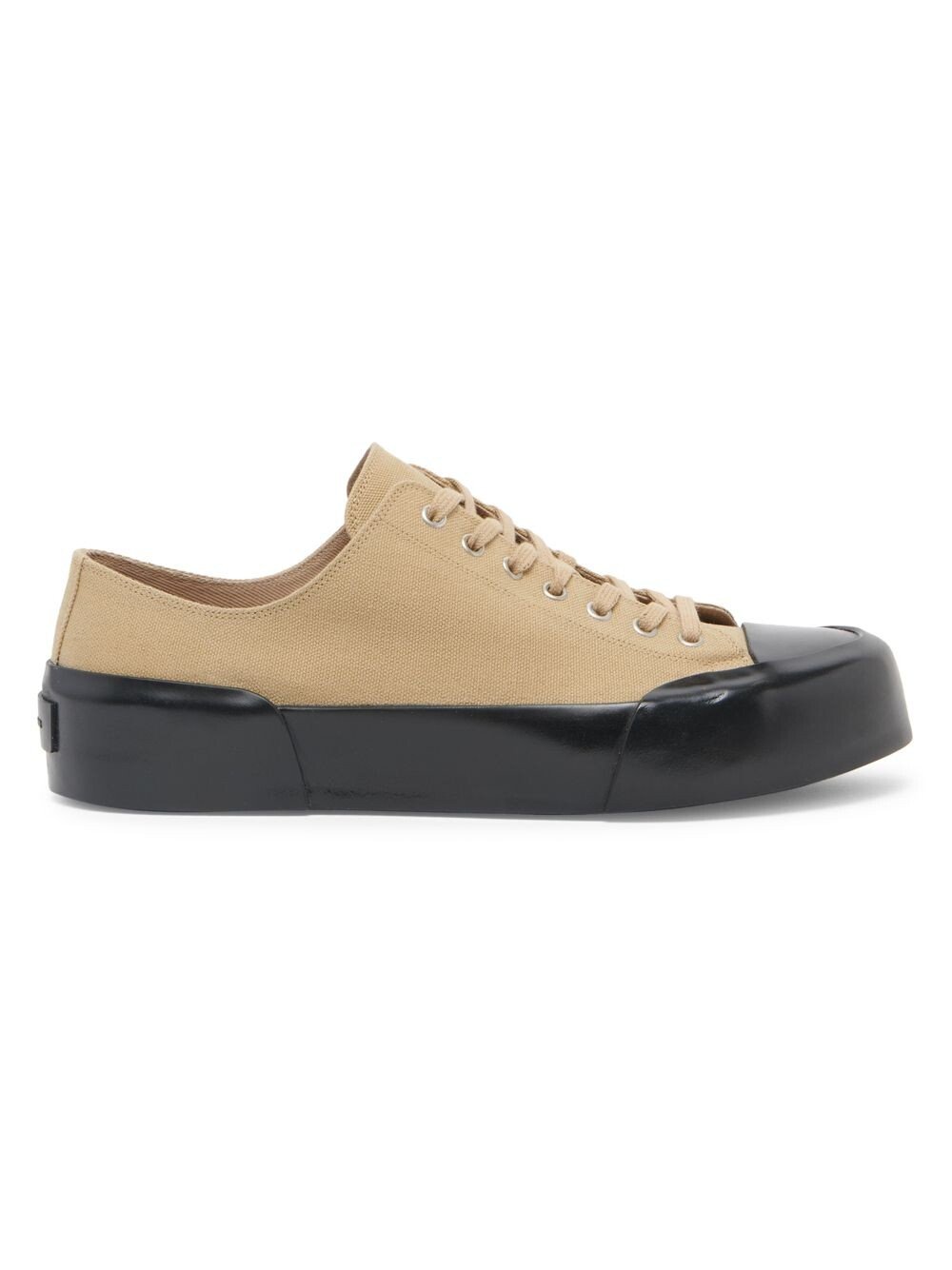 

Холщовые низкие кеды Jil Sander