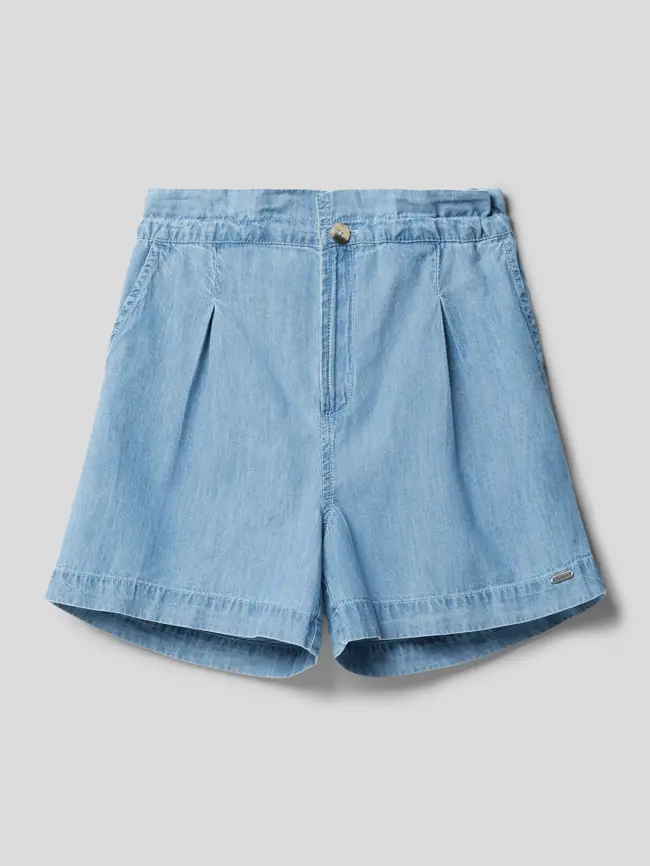

Джинсовые шорты со складками, модель JIMENA Pepe Jeans, синий