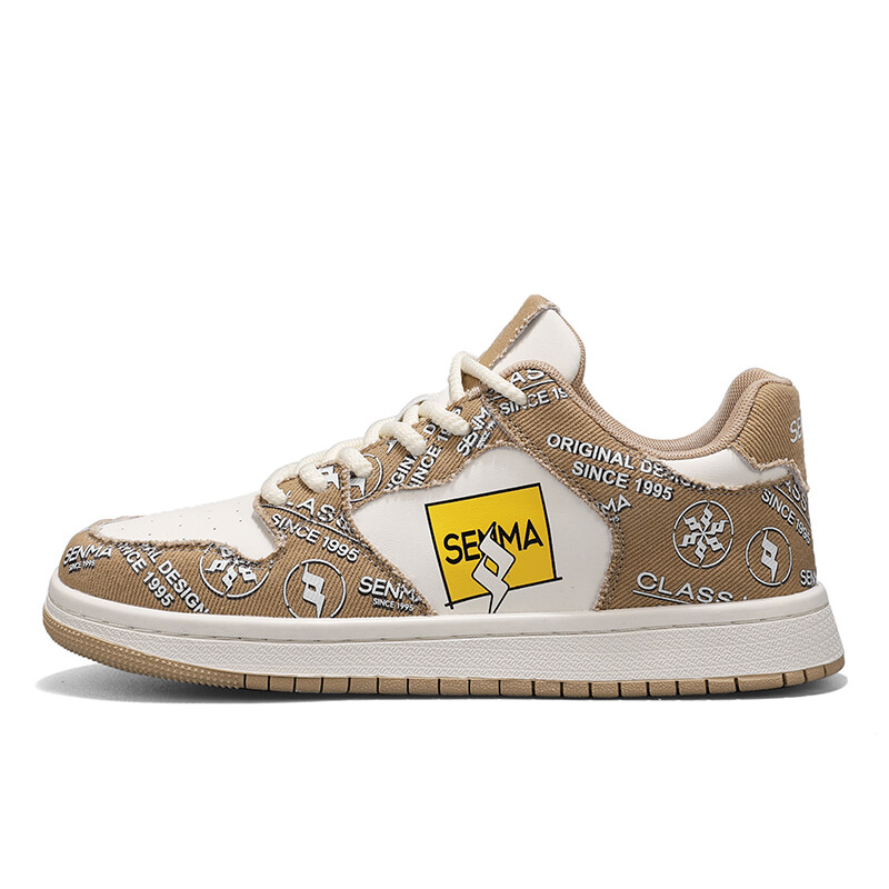 

Кроссовки SENMA Semir Skateboarding Shoes Unisex Low-top, черный