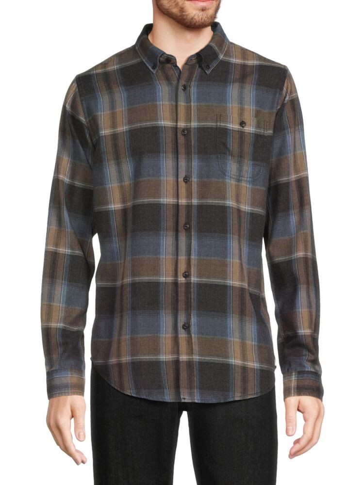 

Рубашка в клетку Нельсон Ezekiel, цвет Heather Charcoal