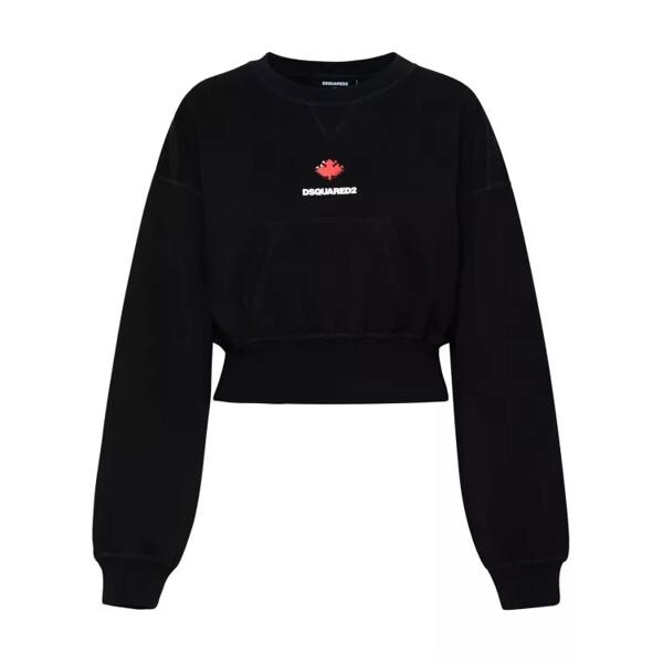 Футболка cotton sweatshirt Dsquared2, черный