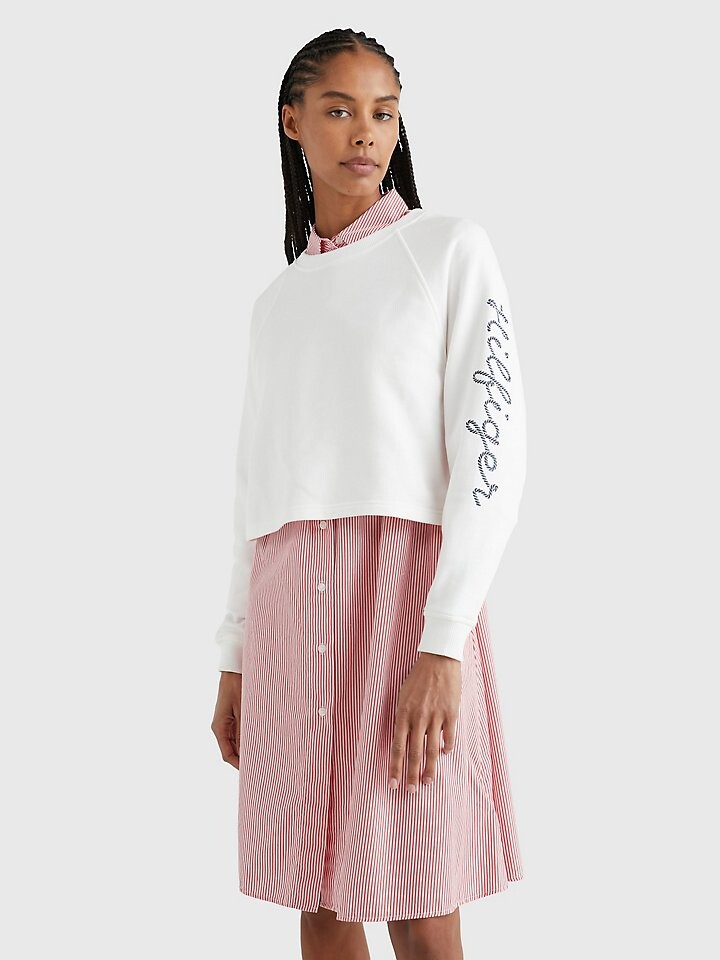 

Толстовка с логотипом Rope Tommy Hilfiger