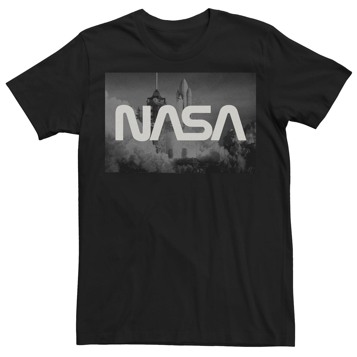 Мужская футболка NASA Space Shuttle Blast Off Licensed Character