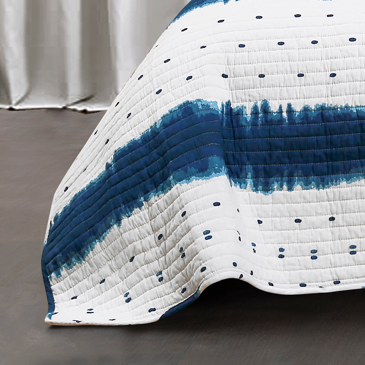 

Комплект одеял из трех предметов Jane Shibori Lush Decor, цвет Navy