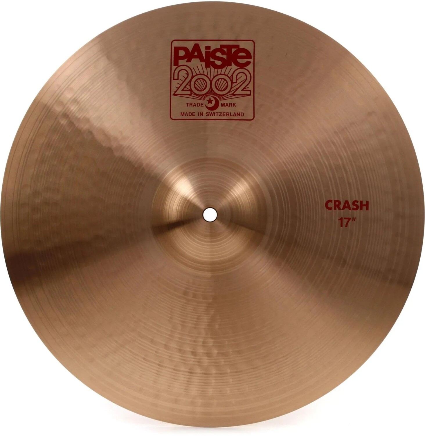 

Paiste 17-дюймовая тарелка Crash 2002 г.