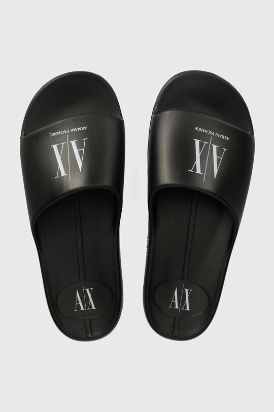 

Шлепки Armani Exchange, черный