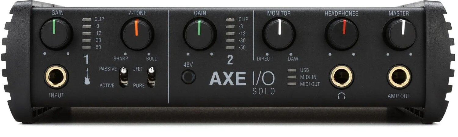 

IK Multimedia AX I/O SOLO 2x3 USB-аудиоинтерфейс для гитары